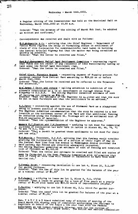 15-Mar-1933 Meeting Minutes pdf thumbnail