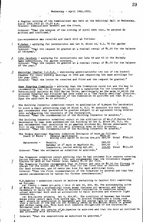 19-Apr-1933 Meeting Minutes pdf thumbnail