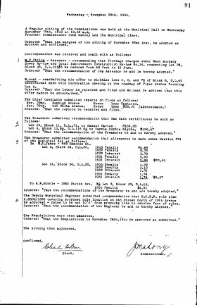 29-Nov-1933 Meeting Minutes pdf thumbnail