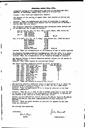 30-Aug-1933 Meeting Minutes pdf thumbnail