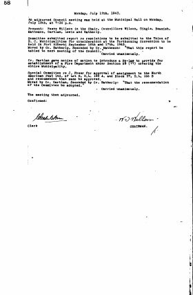 12-Jul-1943 Meeting Minutes pdf thumbnail