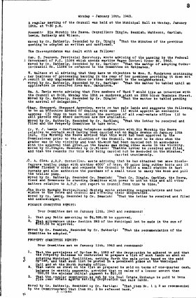 18-Jan-1943 Meeting Minutes pdf thumbnail