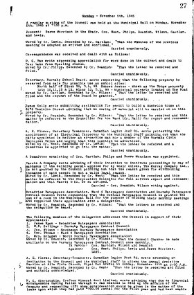 5-Nov-1945 Meeting Minutes pdf thumbnail