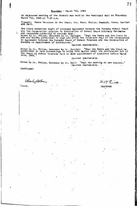 7-Mar-1946 Meeting Minutes pdf thumbnail