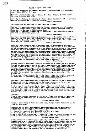 11-Aug-1947 Meeting Minutes pdf thumbnail