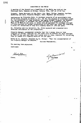 20-Jan-1947 Meeting Minutes pdf thumbnail