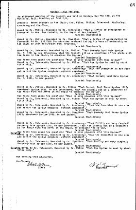 7-May-1951 Meeting Minutes pdf thumbnail