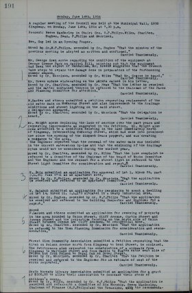14-Jun-1954 Meeting Minutes pdf thumbnail