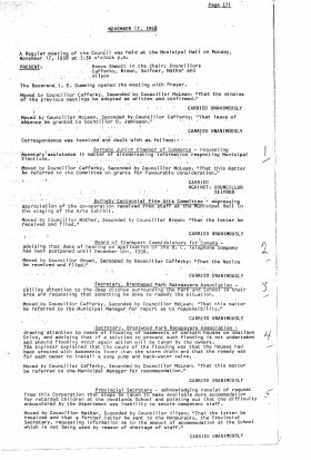 17-Nov-1958 Meeting Minutes pdf thumbnail