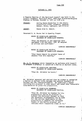 2-Oct-1961 Meeting Minutes pdf thumbnail