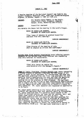 7-Aug-1961 Meeting Minutes pdf thumbnail