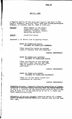 21-May-1963 Meeting Minutes pdf thumbnail