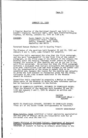 13-Jan-1964 Meeting Minutes pdf thumbnail