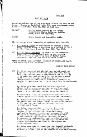 22-Jun-1964 Meeting Minutes pdf thumbnail