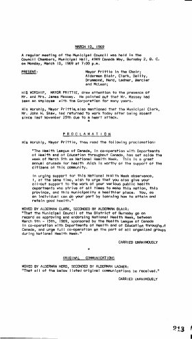 10-Mar-1969 Meeting Minutes pdf thumbnail