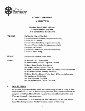 01-Jun-2020 Meeting Minutes pdf thumbnail