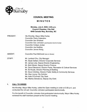 6-Jul-2020 Meeting Minutes pdf thumbnail