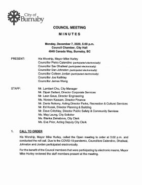 07-Dec-2020 Meeting Minutes pdf thumbnail
