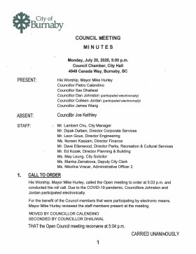 20-Jul-2020 Meeting Minutes pdf thumbnail