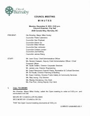 08-Nov-2021 Meeting Minutes pdf thumbnail