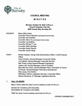 30-Oct-2023 Meeting Minutes pdf thumbnail