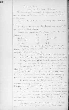 18-Sep-1903 Meeting Minutes pdf thumbnail