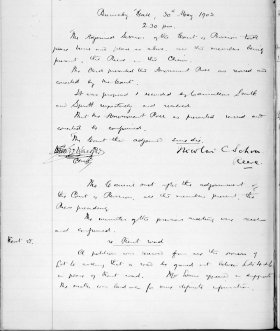 30-May-1903 Meeting Minutes pdf thumbnail