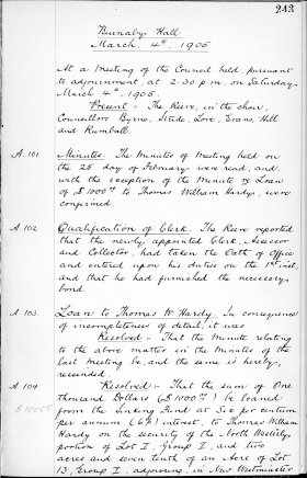 4-Mar-1905 Meeting Minutes pdf thumbnail