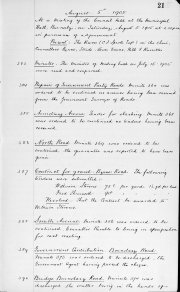 5-Aug-1905 Meeting Minutes pdf thumbnail