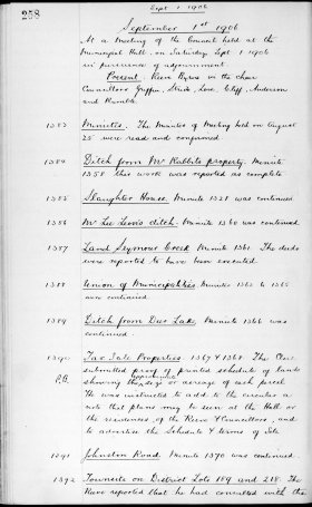 1-Sep-1906 Meeting Minutes pdf thumbnail