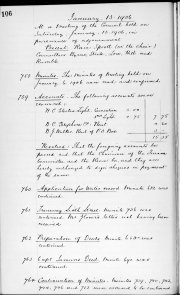 13-Jan-1906 Meeting Minutes pdf thumbnail