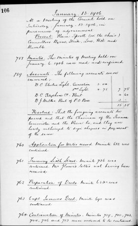 13-Jan-1906 Meeting Minutes pdf thumbnail