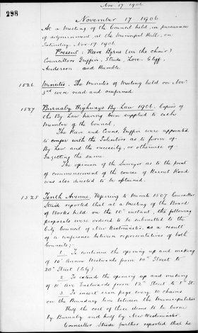 17-Nov-1906 Meeting Minutes pdf thumbnail