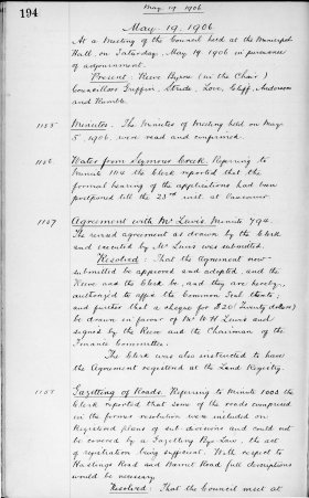 19-May-1906 Meeting Minutes pdf thumbnail