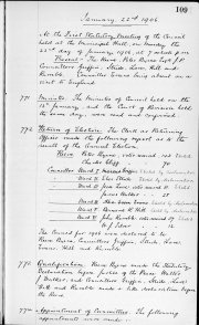 22-Jan-1906 Meeting Minutes pdf thumbnail