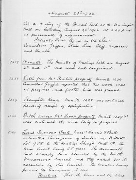 25-Aug-1906 Meeting Minutes pdf thumbnail