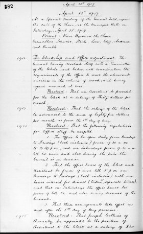 13-Apr-1907 Meeting Minutes pdf thumbnail