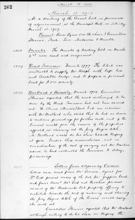 16-Mar-1907 Meeting Minutes pdf thumbnail