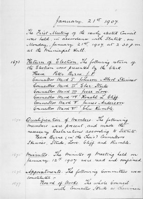 21-Jan-1907 Meeting Minutes pdf thumbnail