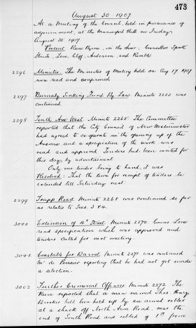 30-Aug-1907 Meeting Minutes pdf thumbnail