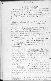 4-Oct-1907 Meeting Minutes pdf thumbnail