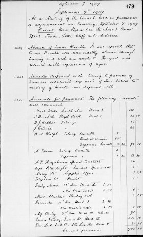 7-Sep-1907 Meeting Minutes pdf thumbnail