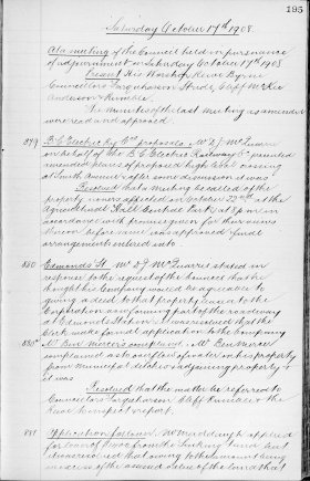 17-Oct-1908 Meeting Minutes pdf thumbnail