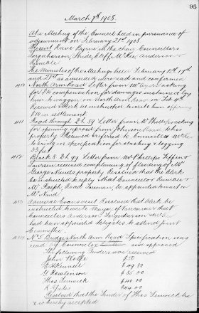 7-Mar-1908 Meeting Minutes pdf thumbnail