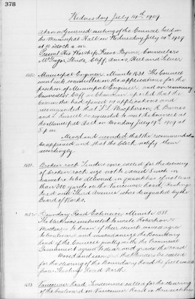 14-Jul-1909 Meeting Minutes pdf thumbnail