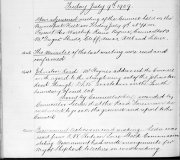 9-Jul-1909 Meeting Minutes pdf thumbnail
