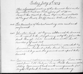 9-Jul-1909
 Meeting Minutes pdf thumbnail