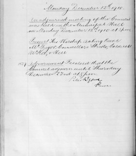 12-Dec-1910 Meeting Minutes pdf thumbnail