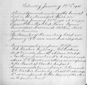 22-Jan-1910 Meeting Minutes pdf thumbnail