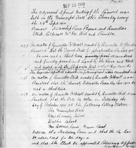 29-Sep-1910 Meeting Minutes pdf thumbnail